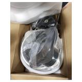 GANIZA Food Processors, Electric Chopper with Meat Grinder & Veggie Chopper - 2 Bowls (8 Cup+8 Cup) with Powerful 450W Copper Motor