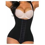 Black Hook and Eye Body Shaper Size M
