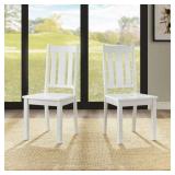 Better Homes and Gardens Bankston Dining Chair, ONE White (Damaged) - Retail: $151
