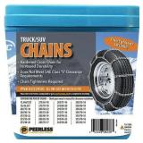 Peerless Chain 0322930 Truck Tire Chain with Rubber Tighteners  1 Pair  Winter Tire Chains - Retail: $140