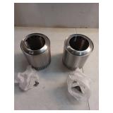 Pack of 2 - Solo Stove Mesa Outdoor Fire Pit Stainless Steel: Smokeless, Indoor/Outdoor Use, No Assembly Required - Retail: $160