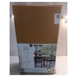 2pk Kaysville Curved Back Wood Dining Chair Black - Threshold designed with Studio McGee: Rubberwood Frame, Non-Upholstered, 250lb Capacity - Retail: $200