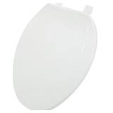 Toilet Seat 18in Plastic Toilet Seat, White