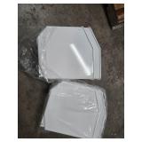 VEVOR Ingredient Storage Bin, Dispenser Bin with 4 Measuring Cups, Attachable Casters and Airtight Lid, 4 Pcs/Set Dog Pet Food Storage Container, PP Material Kitchen Rice Cereal Flour Bin 4 STORAGE BI