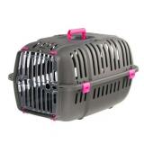 Ferplast Jet Pet Carrier: Value Dog Carrier Suitable for Toy Dog Breeds & Small Cats  18.51L x 12.6W x 11.42H  Fuchsia