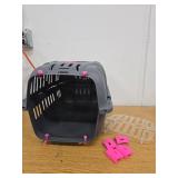 Ferplast Jet Pet Carrier: Value Dog Carrier Suitable for Toy Dog Breeds & Small Cats  18.51L x 12.6W x 11.42H  Fuchsia