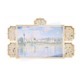 1000-Piece Puzzle Board with 5-Drawers and Cover 30 x 22 in. Rotating Wooden Jigsaw Puzzle Plateau