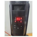 KONWIN 1500-Watt Black Indoor Electric Oil-Filled Radiator Convection Radiant Space Heater with Remote Control for Living Space - Retail: $99