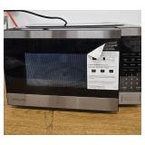 Vissani 0.9 cu. ft Countertop Microwave Oven in Fingerprint Resistant Stainless Steel (See Details)- Retail: $79