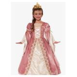Forum Novelties Designer Collection Deluxe Victorian Rose Costume Dress, JUST DRESS SIZE 4-6 SMALL - Retail: $65
