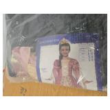 Forum Novelties Designer Collection Deluxe Victorian Rose Costume Dress, JUST DRESS SIZE 4-6 SMALL - Retail: $65