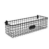 Vintage Living Living Wall Mount Storage Basket 3 Pack