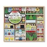 Melissa & Doug (FFP) - Pretend Play Wooden Town Play Set For Kids With Storage (B0876FV8VP)
