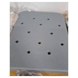 Medline Backless Shower Chair with Arms - 350 lb. capacity, Bench, Stool, Seat for Elderly, Seniors Independent Adult and Disabled Adults