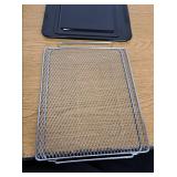 GE Profile - Indoor Smoker Prep Tray - Black