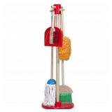 Melissa & Doug Dust! Sweep! Mop! (Frustration Free Packaging) Pretend Play Cleaning Set