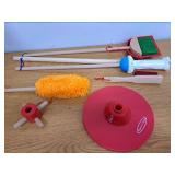 Melissa & Doug Dust! Sweep! Mop! (Frustration Free Packaging) Pretend Play Cleaning Set