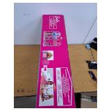 Barbie 3-Story Townhouse Dollhouse with Elevator, Swing Chair, Furniture and Accessories, Fold for Portability and Travel - Retail: $107