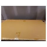 24" x 36" Infinity Mantle Wall Mirror Black - Threshold: Rust-Resistant, Rounded Top, Wall Mount - Retail: $90