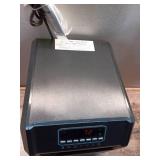 Electric 6 Element Infrared Space Heater Black Plastic - Retail: $109