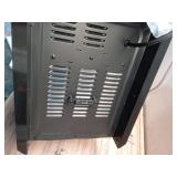 Electric 6 Element Infrared Space Heater Black Plastic - Retail: $109