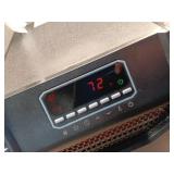 Electric 6 Element Infrared Space Heater Black Plastic - Retail: $109