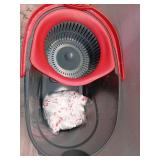 O-Cedar EasyWring Deep Clean Microfiber Spin Mop with Bucket System and 1 Extra Mop Head Refill