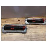 Pack of 2 4500 sq. ft. Turbo Oscillating Sprinkler - Retail: $60