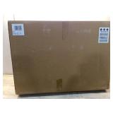 24" x 36" Infinity Mantle Wall Mirror Black - Threshold: Rust-Resistant, Rounded Top, Wall Mount - Retail: $90