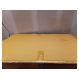 24" x 36" Infinity Mantle Wall Mirror Black - Threshold: Rust-Resistant, Rounded Top, Wall Mount - Retail: $90