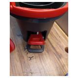 O-Cedar RinseClean Spin Mop and Bucket System  Clean with Clean Water  Removes 99% of Bacteria - Retail: $60