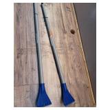 Snow Joe - Telescoping Snow Broom + Ice Scraper - White (See Details)