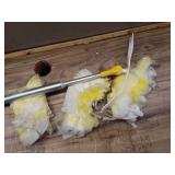 Swiffer Dusters with Extension Pole  Cleaning Kit includes 6ft Extendable Handle + 4 Duster Refills