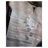 Memory Foam Filled Bean Bag Chair with Corduroy Cover Cream - Room Essential- Retail: $85