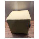 Single Storage Dorm Ottoman Yellow - Room Essential Fully Assembled