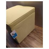 Single Storage Dorm Ottoman Yellow - Room Essential Fully Assembled