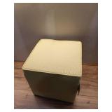 Single Storage Dorm Ottoman Yellow - Room Essential Fully Assembled