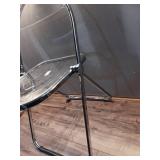Modern Metal Acrylic Folding Chair - Room Essentials - Retail: $50