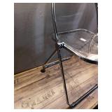 Modern Metal Acrylic Folding Chair - Room Essentials - Retail: $50