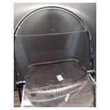 Modern Metal Acrylic Folding Chair - Room Essentials - Retail: $50