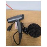 Conair Radiance Boost Hair Dryer with Nano-Quartz Technology, Diffuser & Concentrator