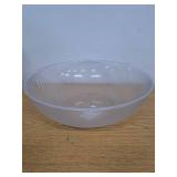 Carlisle FoodService Products 721507 Round Pebbled Salad Serving Bowl, 11 Quart, Clear