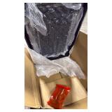 Grey Fabric Storage Ottoman - Retail: $129