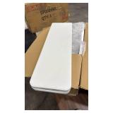 White Plastic Folding Table 2 pack mini