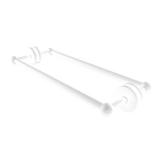 Prestige Skyline 18 in. Back to Back Shower Door Handle Towel Bar in Matte White - Retail: $449