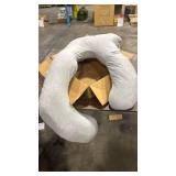 Momcozy Pregnancy Pillows with Cooling Cover, U-Shaped Full Body Maternity Pillow for Side Sleepers 57 Inch - Support for Back, Hip, Belly, Legs for Pregnant Women - Retail: $0