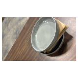 Modern Grey Ceramic Dinnerware Set 12 piece - Retail: $89