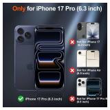 SUPFINE Magnetic for iPhone 17 Pro Case (Compatible with MagSafe)(Military Grade Drop Protection) Translucent Matte Shockproof with Anti-Fingerprint Phone Cover 2025,Forest Green