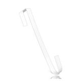 Wreath Hangers for Front Door, 15 Wreath Hanger, Indoor or Outdoor Over The Door Wreath Hook Hanger for Easter Spring Halloween Xmas Wreath Decorations, Steel Material, 20lb Load Bearing White