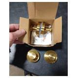 KJMAQI 4Pcs New Model No-Drill Suction Cup Hooks for Door Wreaths, Wreath Hangers for Front Door, Suction Cup Hooks for Shower, Removable, Waterproof & Rustproof (Gold)